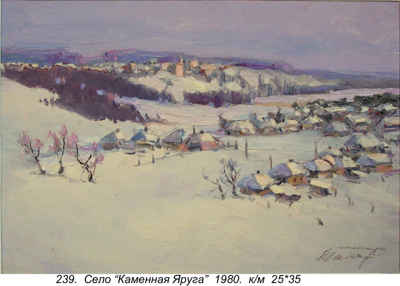 Selo Kamennaya Yaruga, 1980