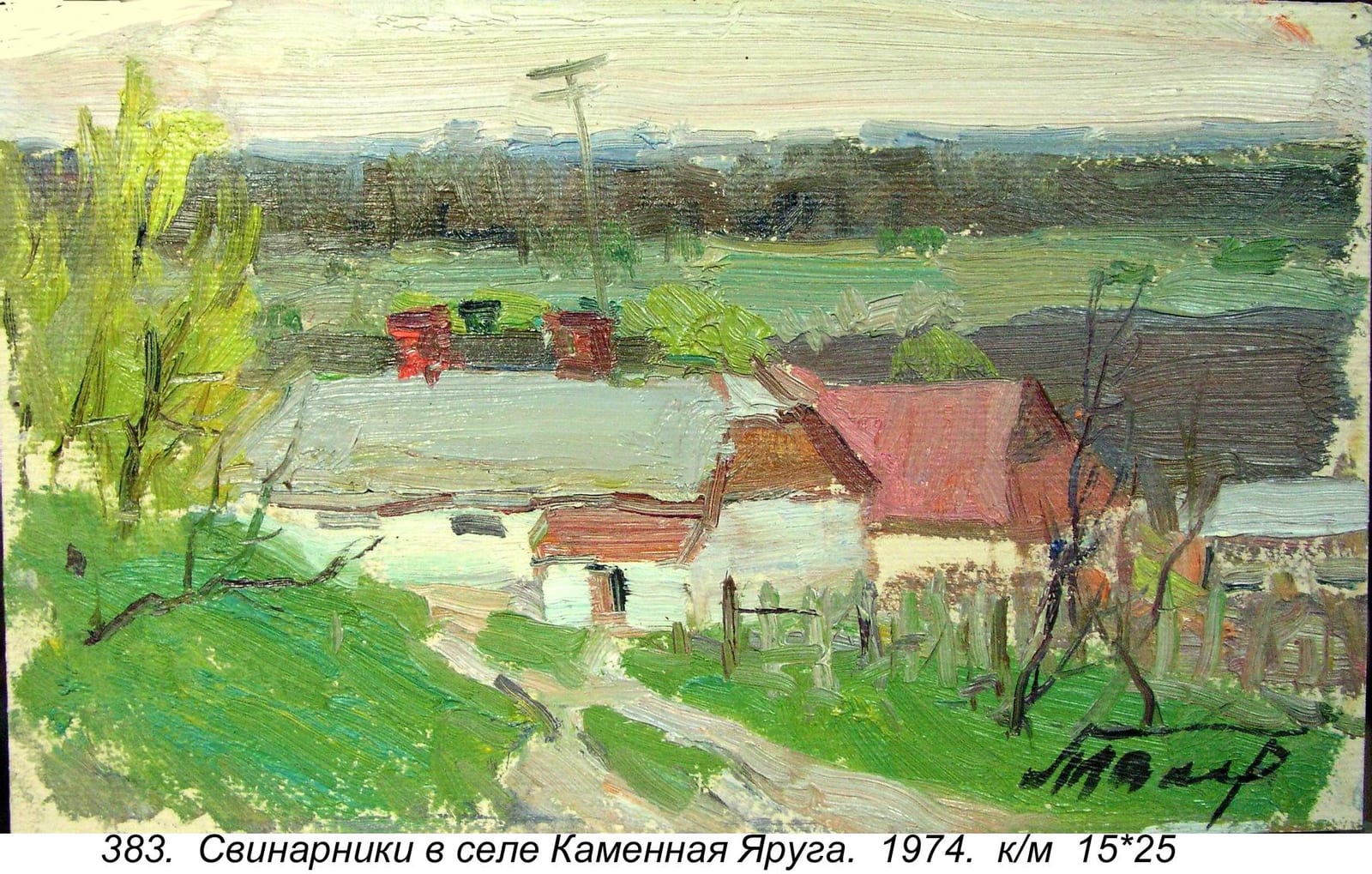 Svinarniki V Sele Kamennaya Yaruga, 1974