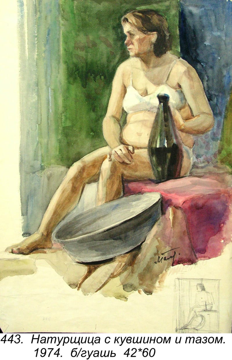 Naturshchitsa S Kuvshinom I Tazom, 1974