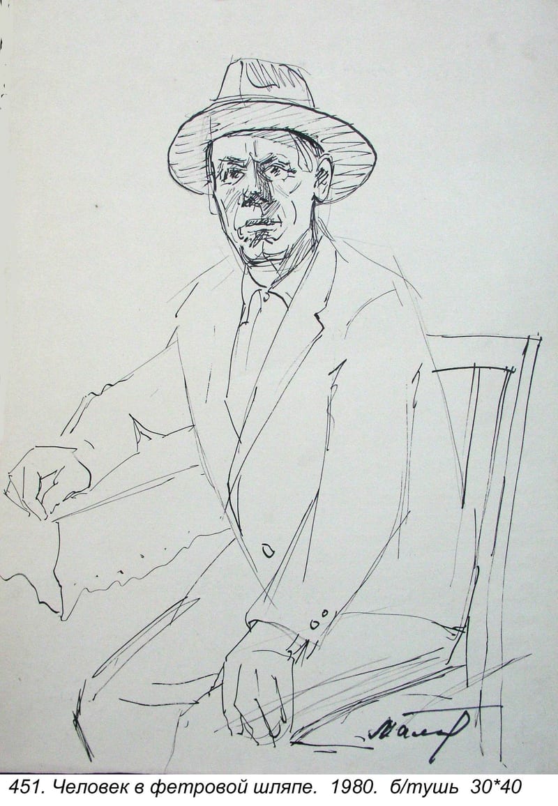 Chelovek V Fetrovoy Shlyape, 1980