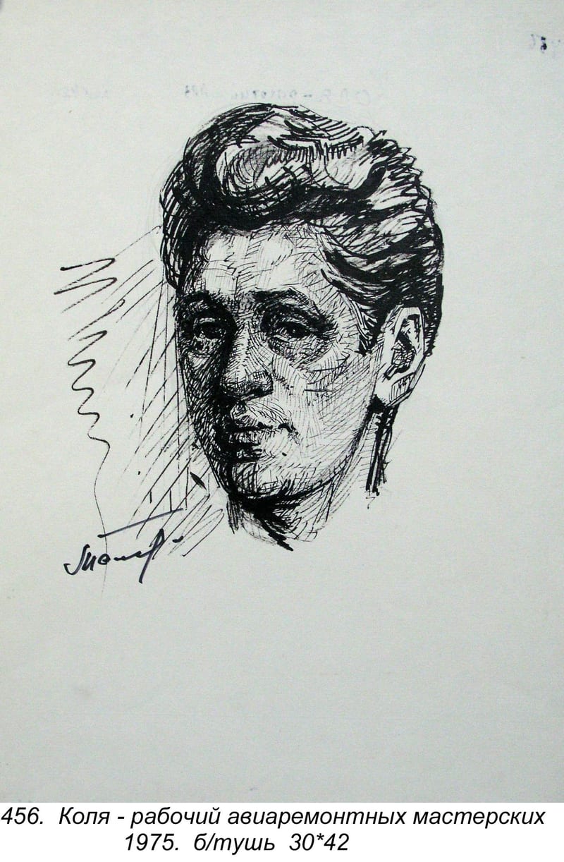 Kolya-rabochiy Aviaremontnykh Masterskikh, 1975