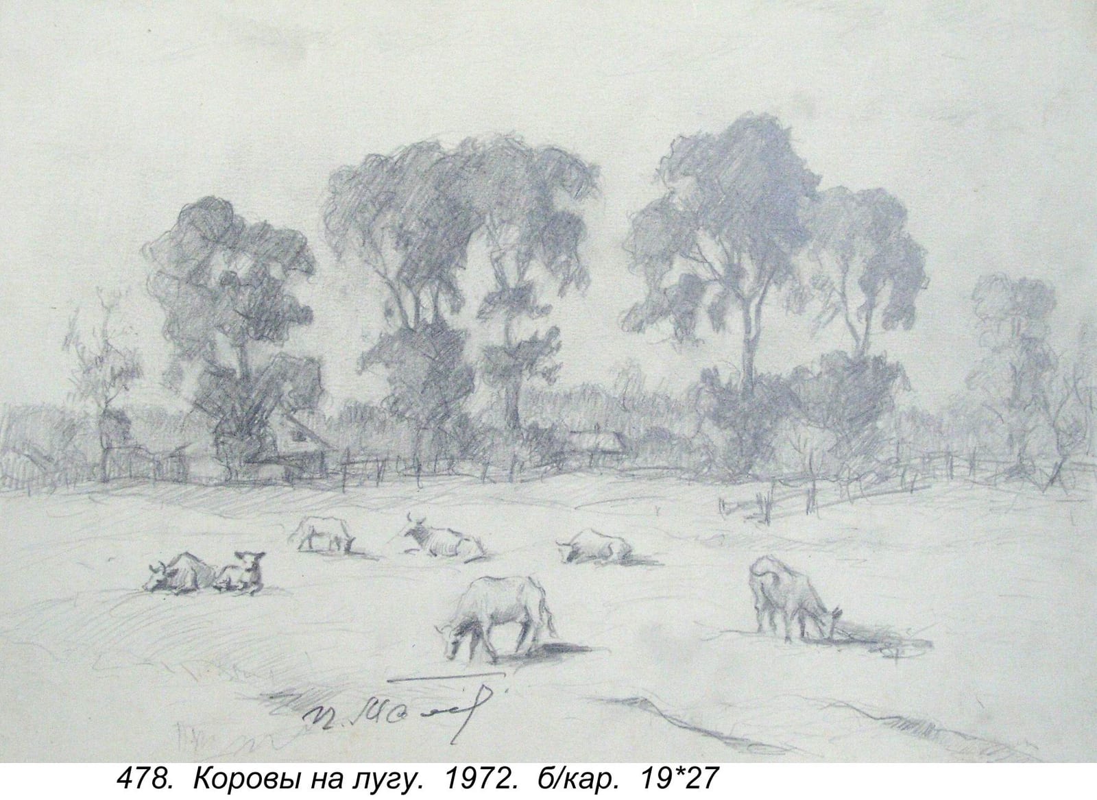 Korovy Na Lugu, 1972