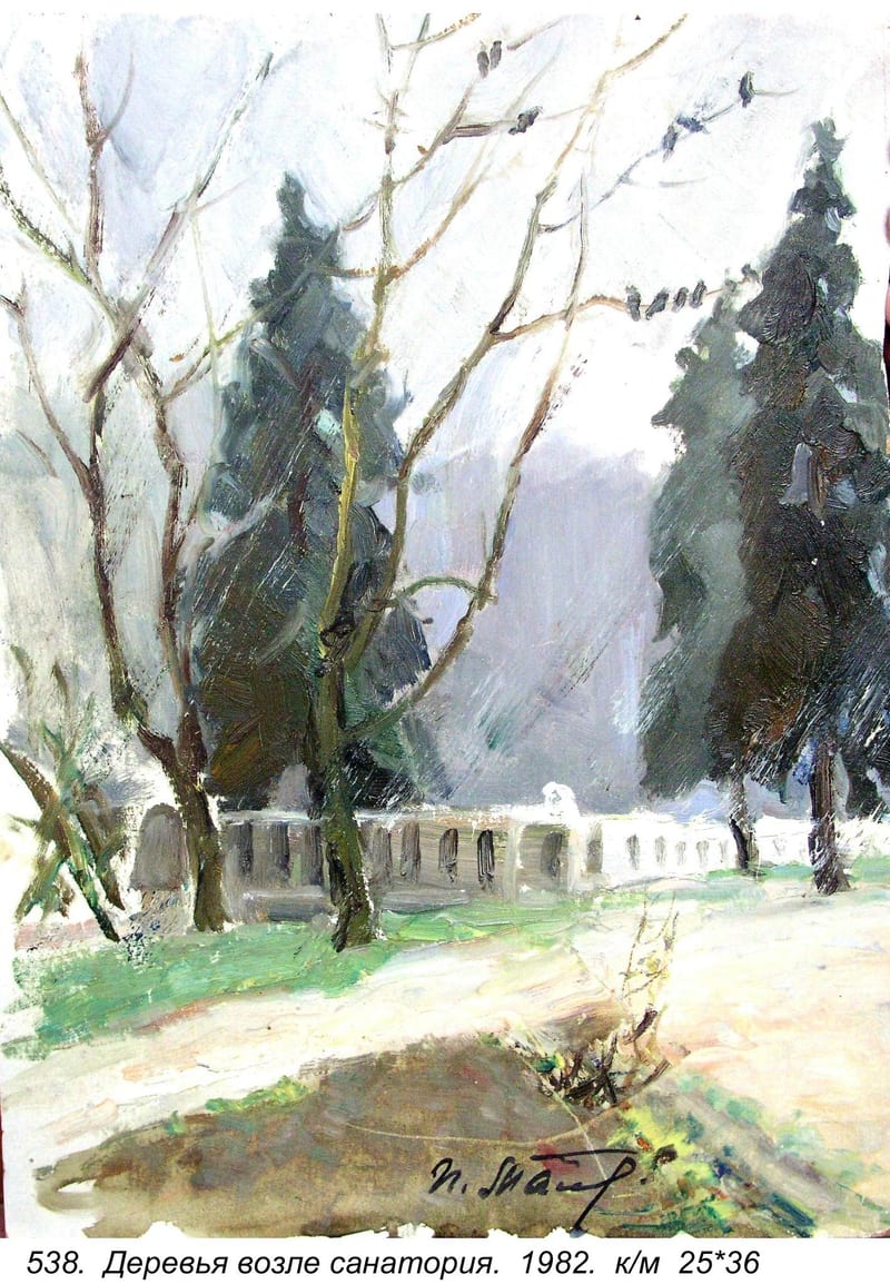 Derevya Vozle Sanatoriya, 1982